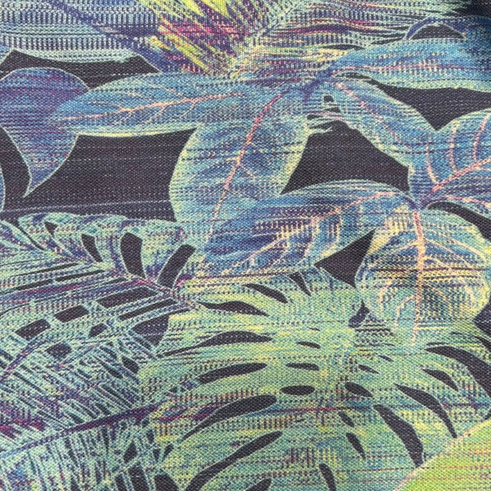 Robert Graham 2XL Paradise Garage Zip Polo Tropical Shirt Short Sleeve Men’s - Picture 3 of 10